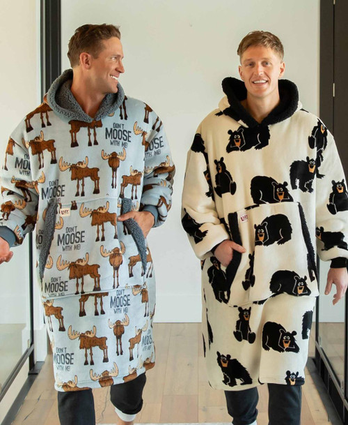 Don't Moose With Me Blanket Hoodie Don't Moose With Me Blanket Hoodie