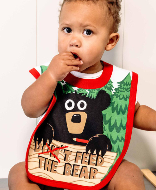  Don't Feed The Bear Infant Bib 