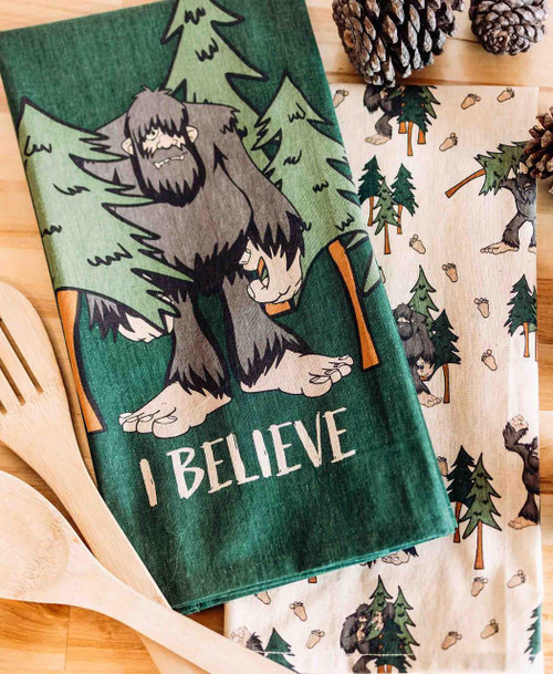 Bigfoot Tea Towel Two Pack Bigfoot Tea Towel Two Pack