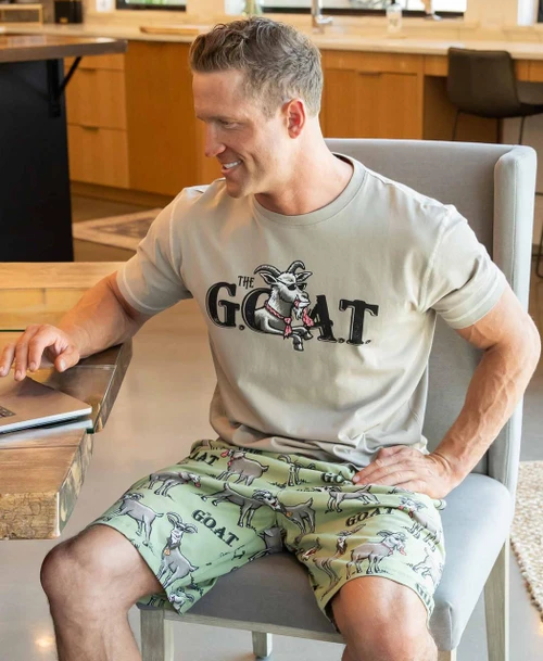  The GOAT Men's PJ Tee 