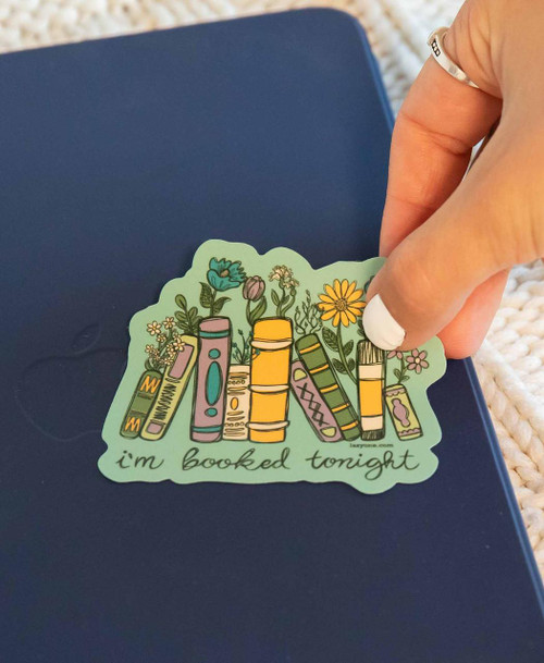 Booked LazyOne Sticker Booked LazyOne Sticker