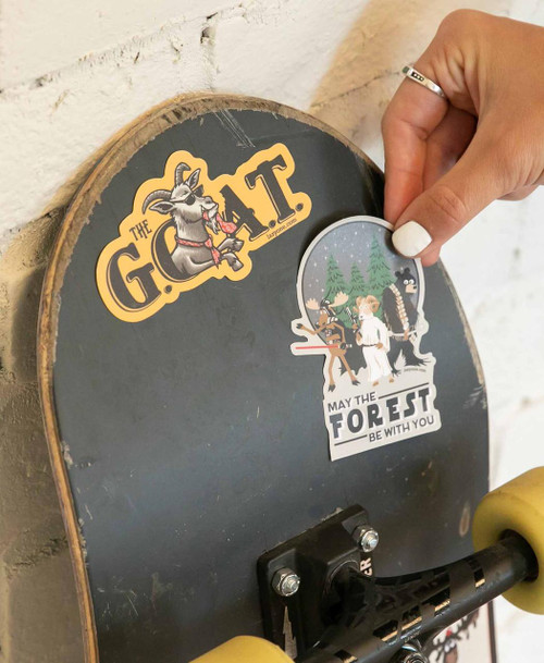  The GOAT LazyOne Sticker 