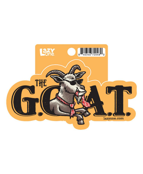  The GOAT LazyOne Sticker 