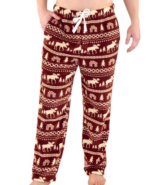  Cabin Men's Fleece PJ Pants 