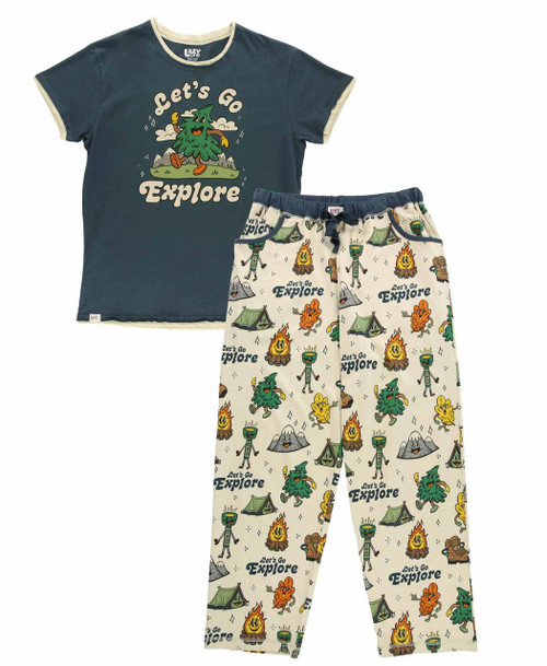 Vintage Camping Women's Regular Fit PJ Set Vintage Camping Women's Regular Fit PJ Set