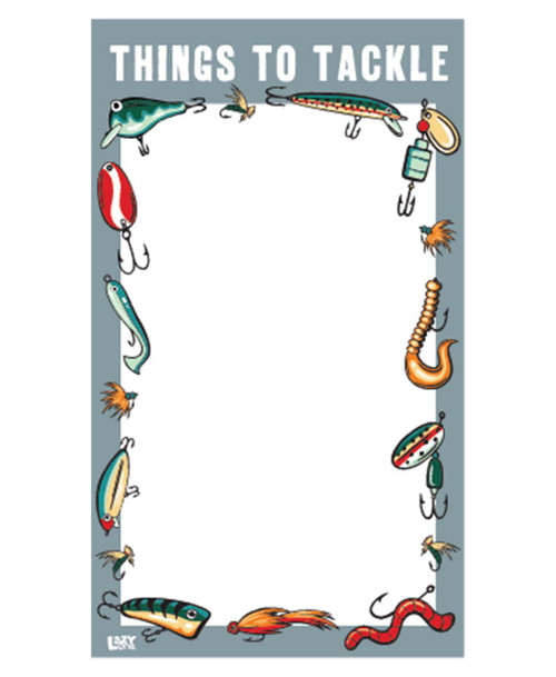Things to Tackle 3.5 X 6 Notepad Things to Tackle 3.5 X 6 Notepad