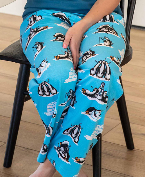  Out Cold Penguin Women's Regular Fit PJ Pant 