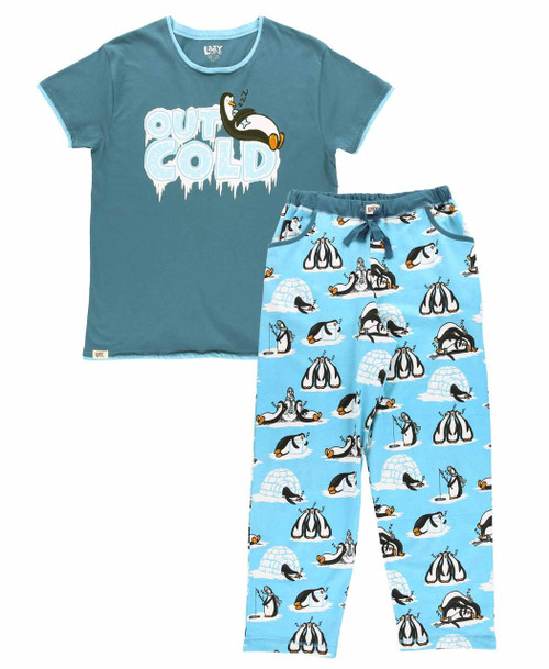 Out Cold Penguin Women's Regular Fit PJ Set Out Cold Penguin Women's Regular Fit PJ Set