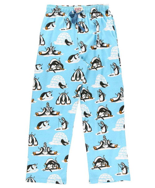  Out Cold Blue Penguin Men's PJ Pant 