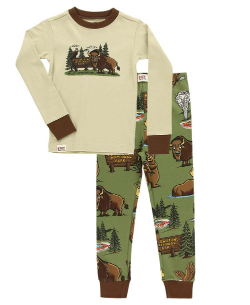  Yellowstone Kid's Long Sleeve PJ's 