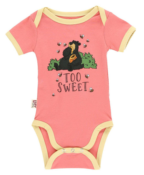  Too Sweet Bear Infant Creeper Onesie 
