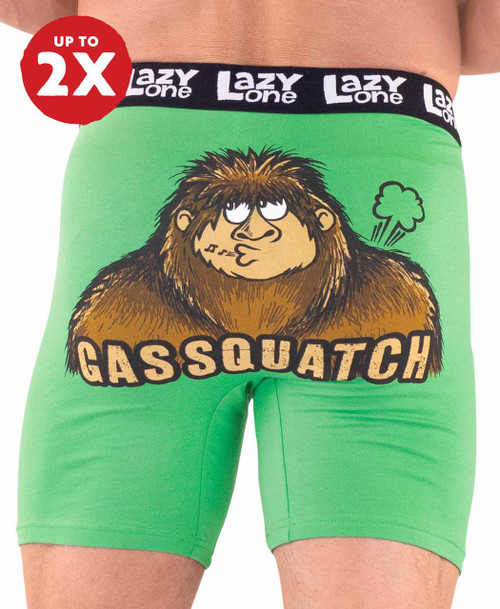  Gas Squatch Men's Boxer Briefs 