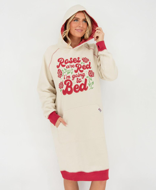  Roses are Red Sleep Hoodie 