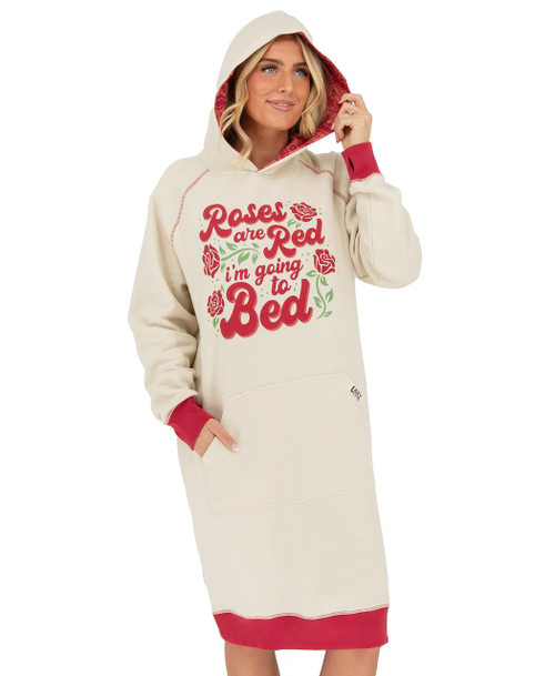  Roses are Red Sleep Hoodie 