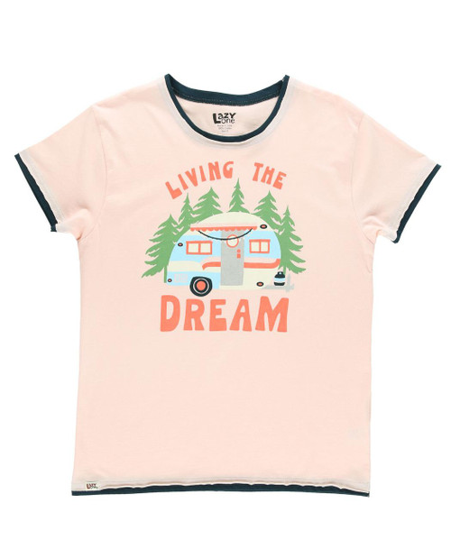  Living The Dream Women's Regular Fit PJ Tee 