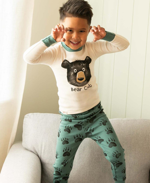  Bear Cub Kid's Long Sleeve PJ's 