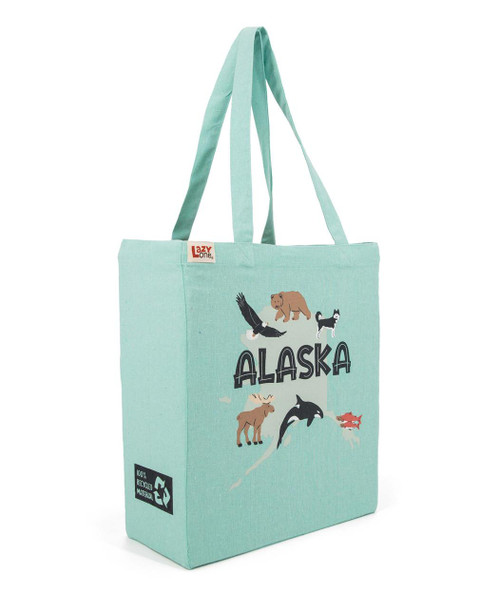  Alaska Reusable Tote Bag 