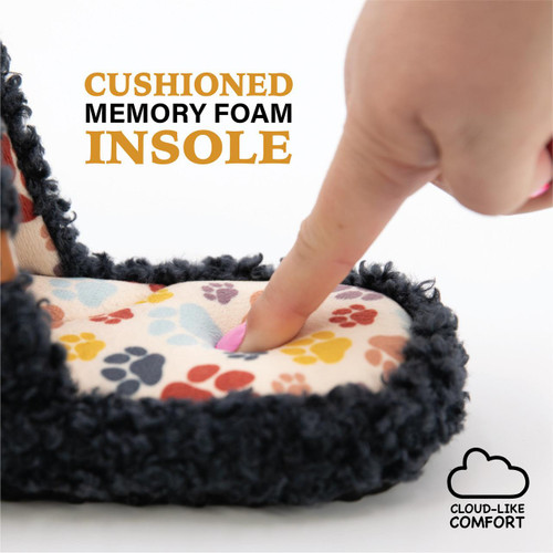 Paw Prints House Slipper 