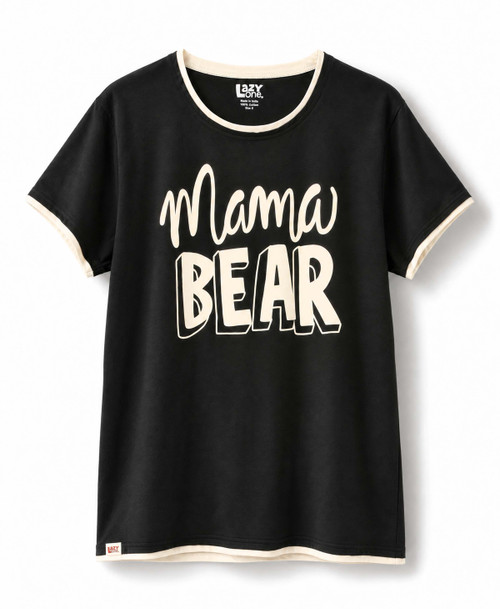  Mama Bear Women's Regular Fit PJ Tee 