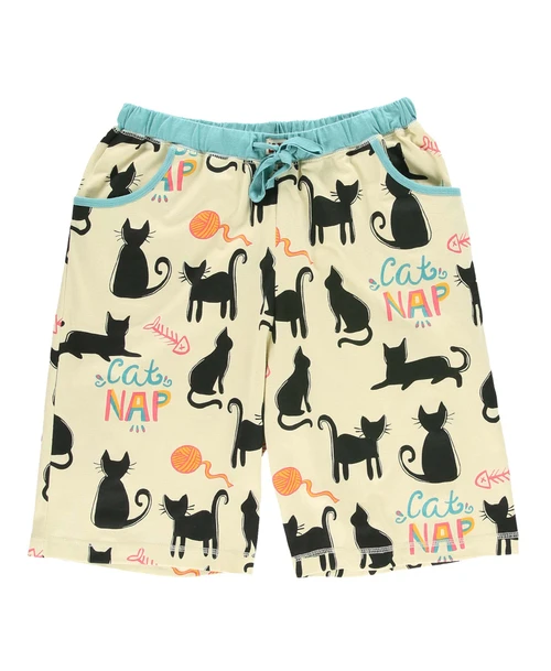 Cat Nap Women's Moose Bermuda Shorts 