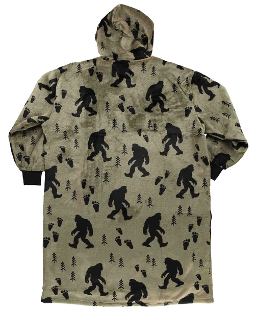  Sasquatch - Bigfoot Blanket Hoodie – Oversized Wearable Blanket 