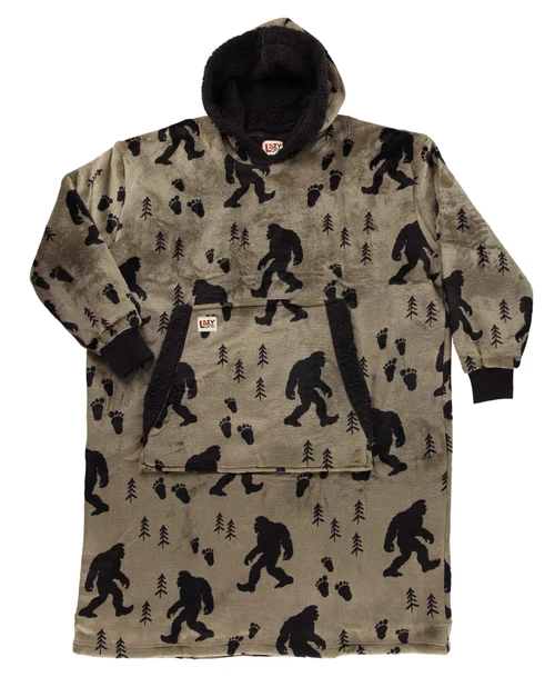  Sasquatch - Bigfoot Blanket Hoodie – Oversized Wearable Blanket 