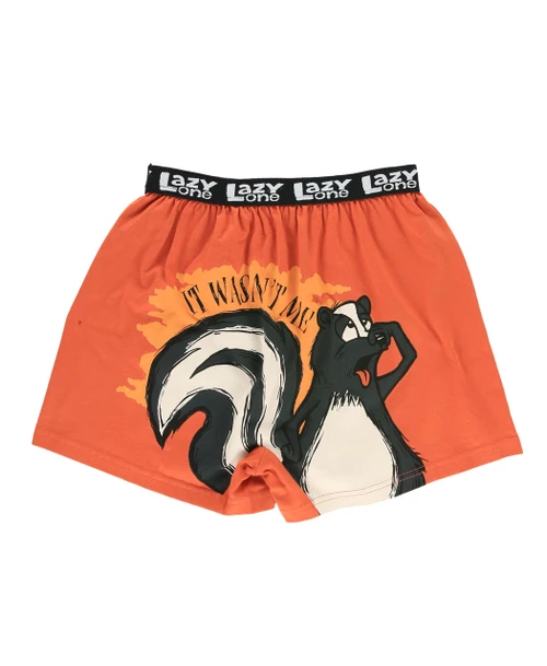 It Wasn't Me Orange Kid Boxer