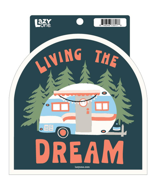  Living the Dream LazyOne Sticker 
