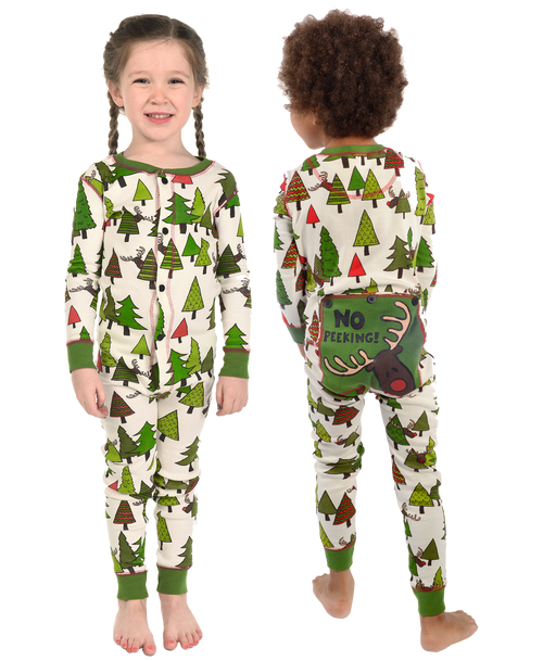  No Peeking! Kid Reindeer Onesie Flapjack 