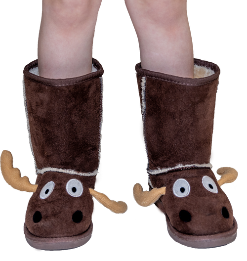  Kid's Moose Slipper Boots 