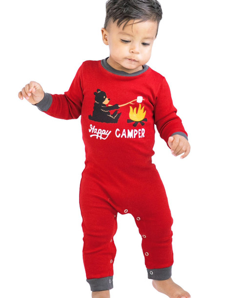  Happy Camper | Infant Union Suit 