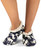  Classic Moose Blue Fuzzy Feet Slipper 