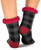  Grey Plaid Plush Sock 