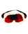  Red Plaid Sherpa Sleep Mask 