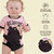  Bear Hug Pink Infant Creeper Onesie 