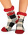  Truck Plaid Plush Sock 