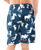  Blue Classic Moose Men's Pajama Shorts 