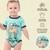  Pasture Bedtime Mint Horse Infant Creeper Onesie 