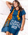  Long Day Giraffe Women's V-neck Nightshirt 