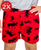  Red Classic Moose Men's Funny Boxer 