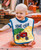  Home Grown Tractor Infant Bib 