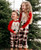  Deer Christmas Kid's Long Sleeve PJ's 