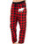  Moose Plaid Women's Regular Fit PJ Pant 