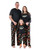  Spooky Faces Kid's Long Sleeve PJ's 