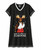  Famoose Women's V-Neck Nightshirt 