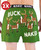  Buck Naked Green Men's Deer Funny Boxer 