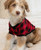  Red Plaid Dog Shirt 