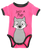  Just A Pup Wolf Infant Creeper Pink Onesie 