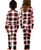  Black Plaid Kid's Long Sleeve PJ's 