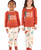  Wild Wild Rest Orange Kid's Long Sleeve PJ's 